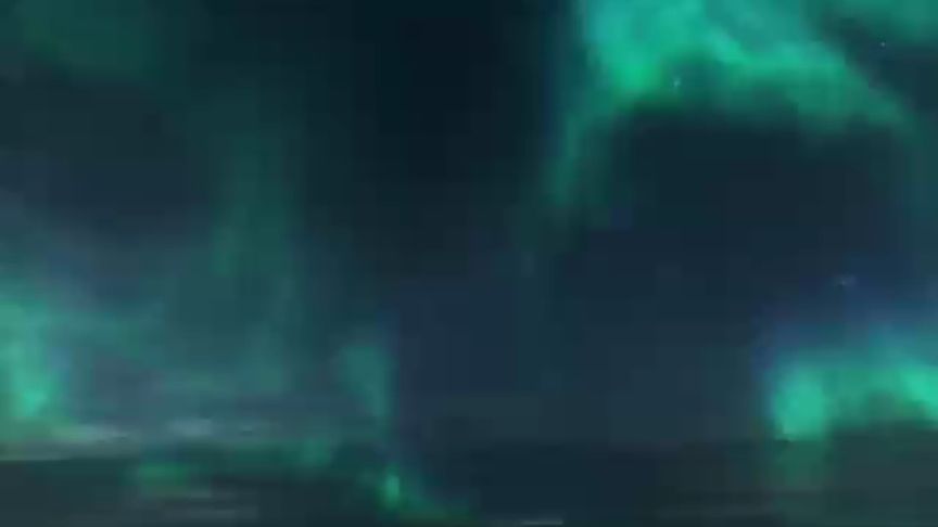 “北極之光，幸福一輩子”